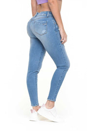High Waist Skinny Push Up Jean