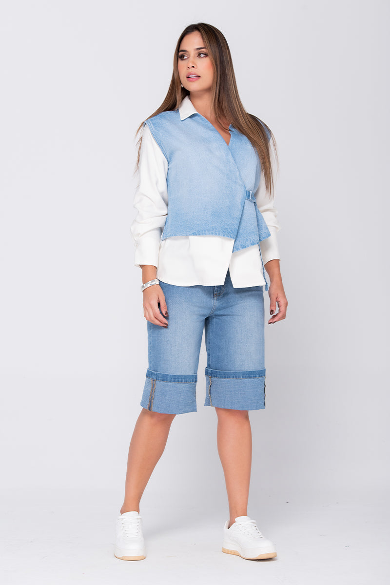 Camisa Manga larga Híbrida Marca Marca Trucco´s