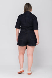 Falda Short Tiro Alto Asimétrica marca Trucco´s Plus Size