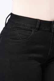 Basic High-Rise Straight Boot Jean by Trucco's