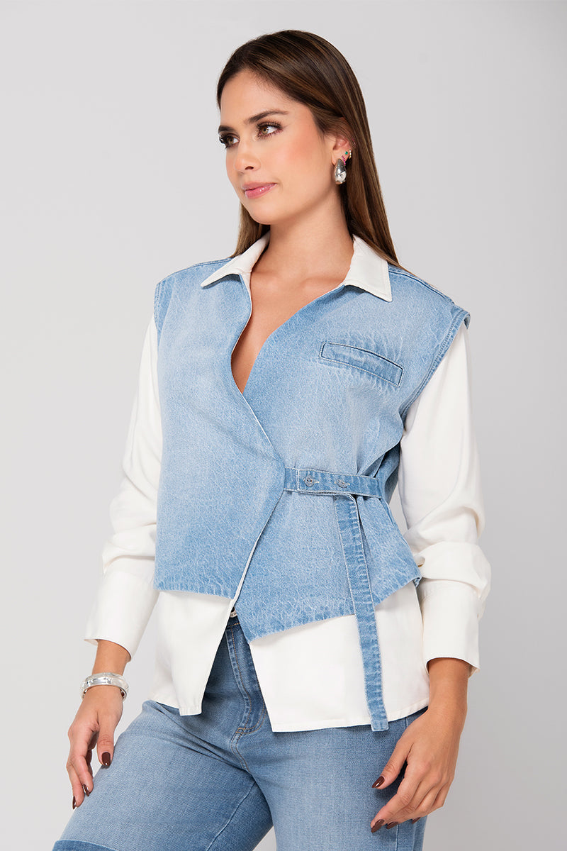 Camisa Manga larga Híbrida Marca Marca Trucco´s
