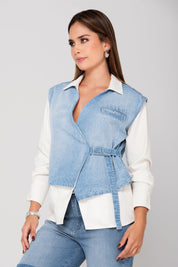 Camisa Manga larga Híbrida Marca Marca Trucco´s
