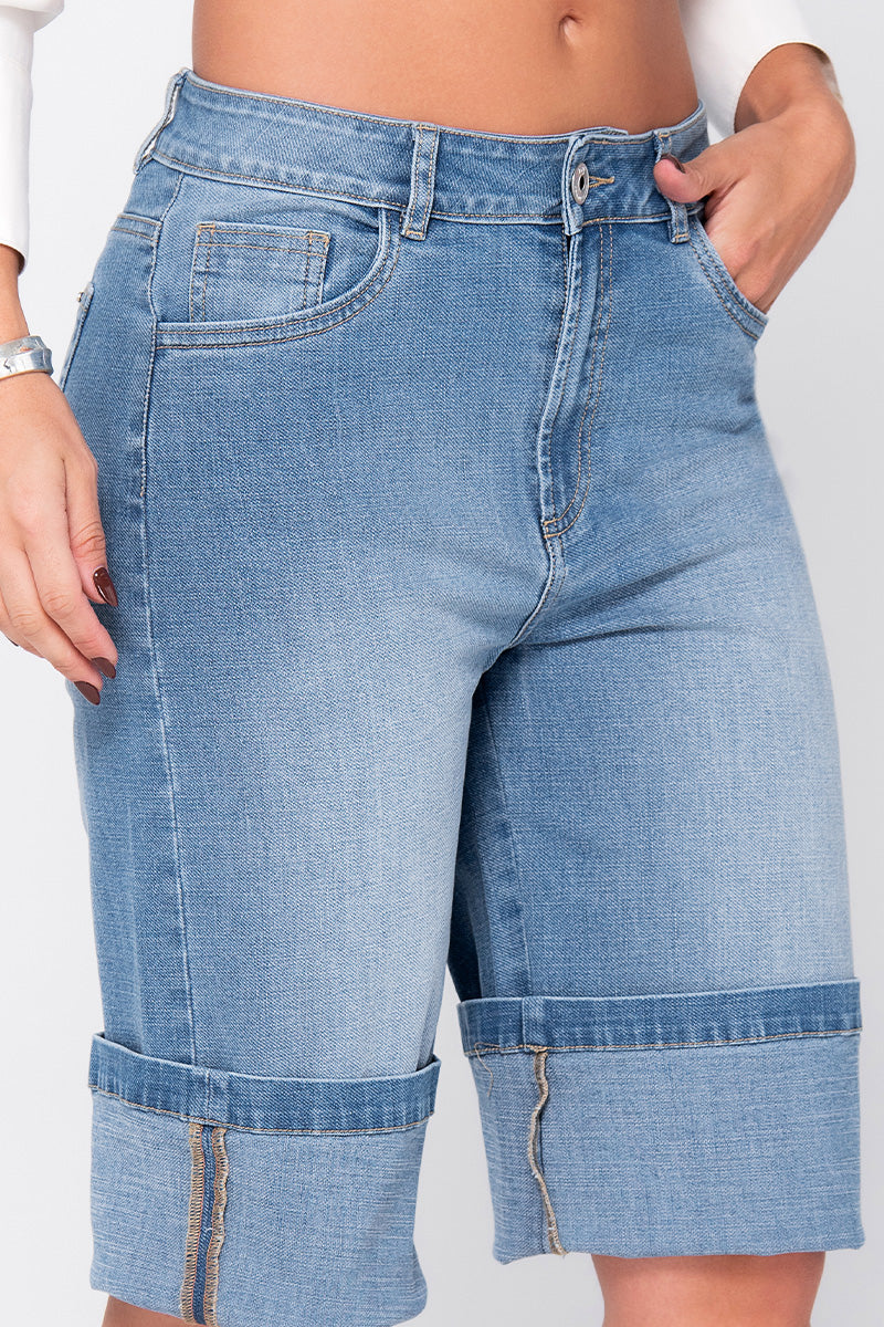 Bermuda Tiro Alto Marca Truccos