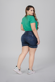 High Waist Plus Size Short