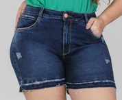 High Waist Plus Size Short