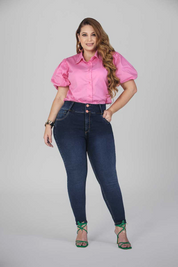 Skinny Push Up Plus Size Jean