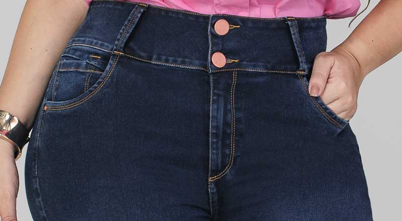 Skinny Push Up Plus Size Jean