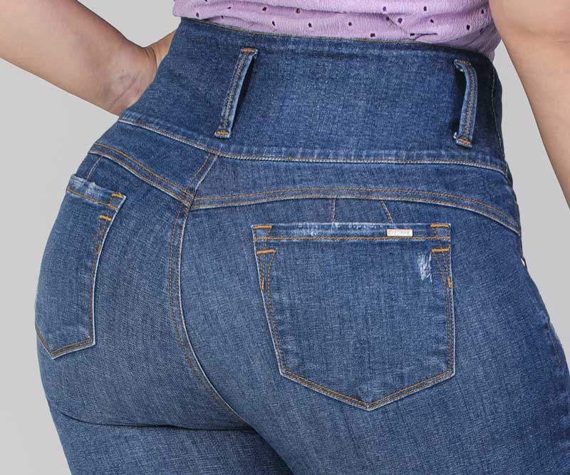 Wide Waist Band Plus Size Jean