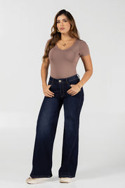 Chic Style Fitted Short Sleeve Bodysuit by Trucco's