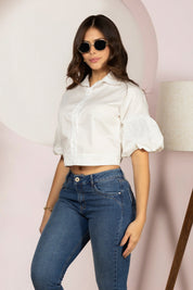 Blusa Manga Corta Bombacha Marca Trucco´s