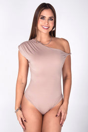Body Asimétrico con Detalle en hombro Marca Trucco´s