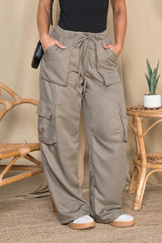 Pantalón Cargo Urbano con Bolsillos Multifunción y Cintura Ajustable Marca Trucco´s