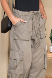 Pantalón Cargo Urbano con Bolsillos Multifunción y Cintura Ajustable Marca Trucco´s