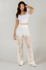 Pantalón Bora Recta Tejido Marca Trucco´s