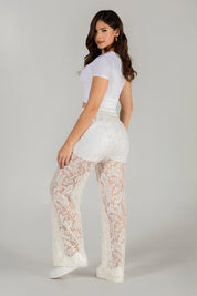 Pantalón Bora Recta Tejido Marca Trucco´s