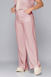 2-Piece Set: Adjustable Waist Pants, Shirt, Armholes, Cargo Pockets