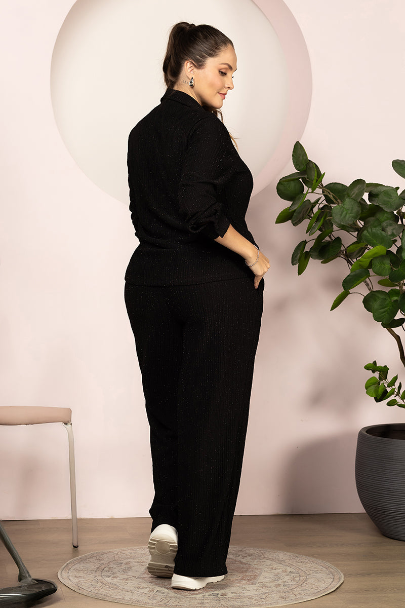 Set Pantalón 2 Piezas Elegante y Versátil para Mujer Marca Trucco´s Plus Size