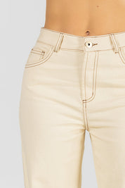 Jean Wide Leg Tiro Alto Corte Ancho Denim Premium Marca Trucco´s