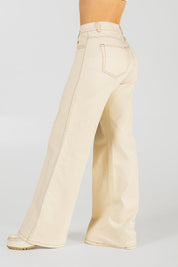 Jean Wide Leg Tiro Alto Corte Ancho Denim Premium Marca Trucco´s