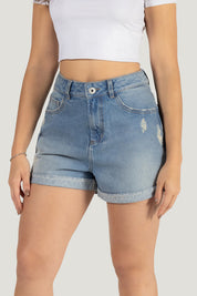 Short Tiro Alto Cintura Alta Casual Chic Marca Trucco´s