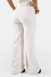 Jean Wide Leg en Algodón y Elastano Marca Trucco's