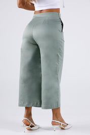 Pantalón Palazzo en Algodón y Elastano Marca Trucco's