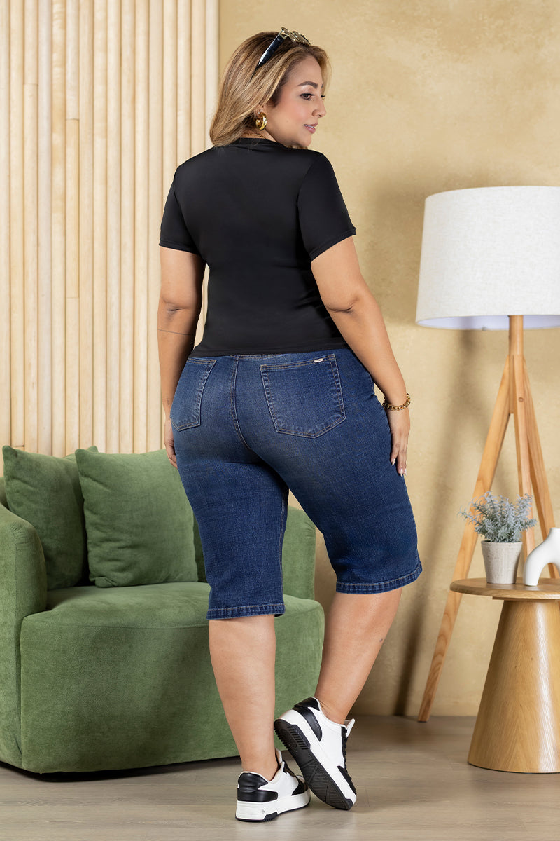 Blusa Manga Corta Marca Trucco's Plus Size