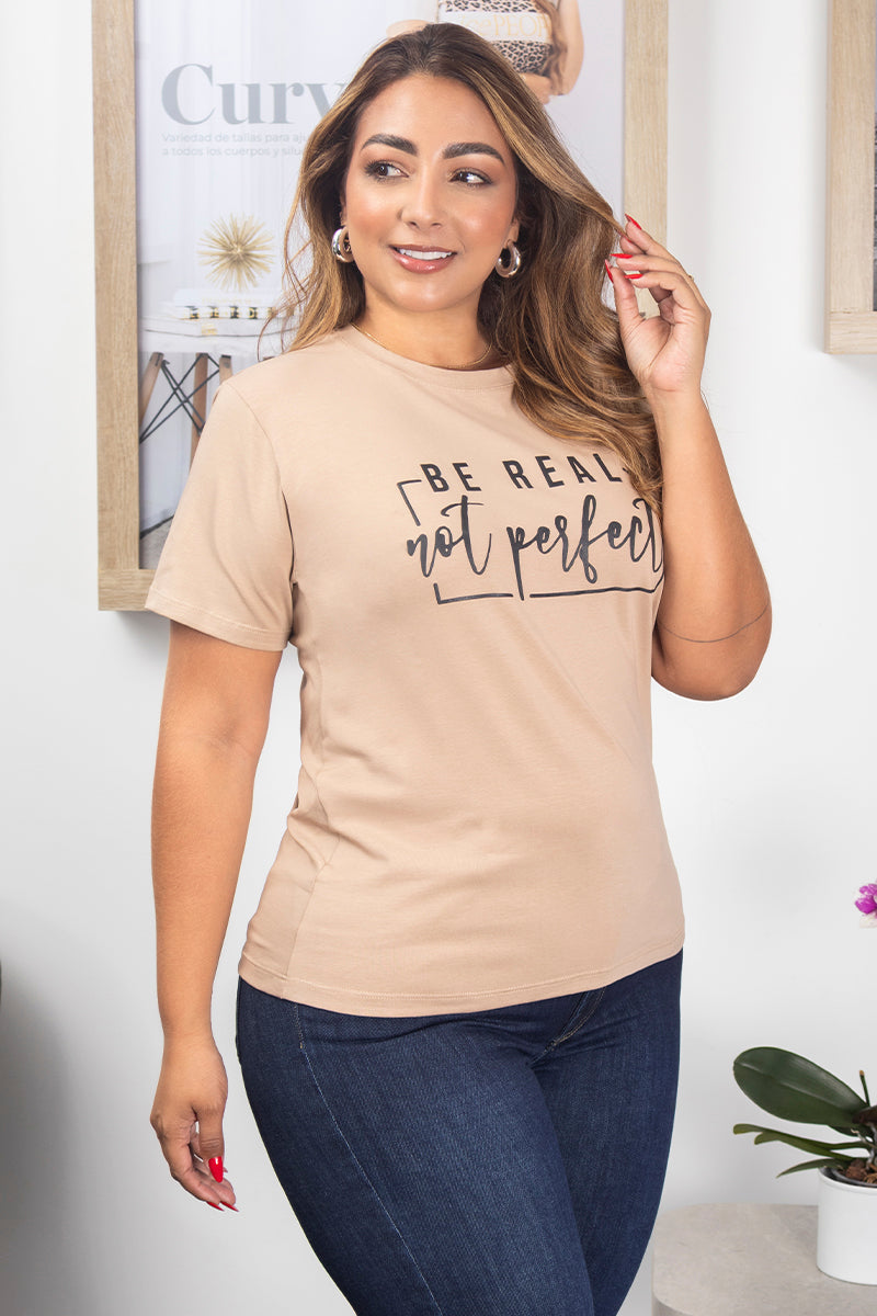 Camiseta Básica Estampado Frontal Marca Trucco´s