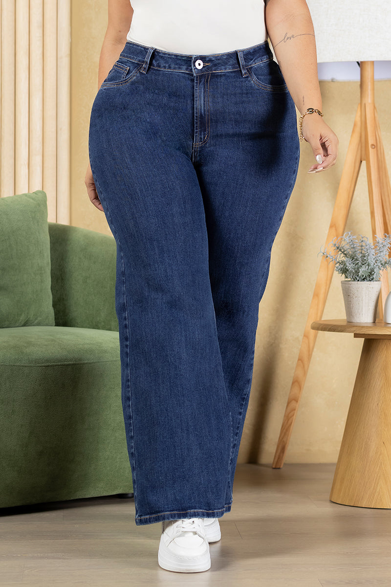 Jean Wide Leg Marca Trucco's Plus Size