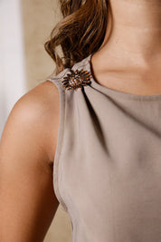 Set Short 2 Piezas en Rayon y Poliester Marca Trucco's
