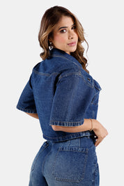 Chaqueta Manga Corta en Algodón Marca Trucco's