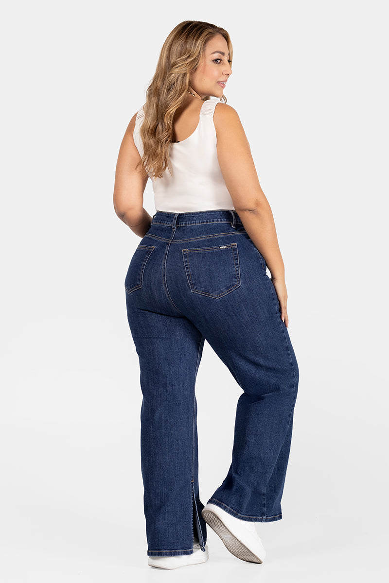 Jean Wide Leg Marca Trucco's Plus Size