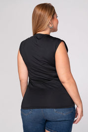 Blusa Básica Manga Sisa Marca Trucco´s Plus Size