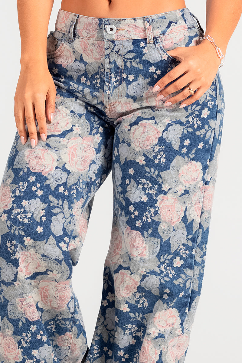 Jean Wide Leg Marca Trucco's