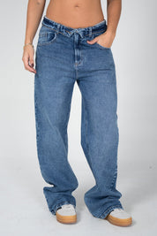 Jean Baggy Doblez En Pretina Marca Trucco´s