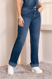 Jean Bota Recta Tiro Alto Marca Trucco´s