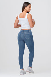 Jean Skinny Elemental Tiro Alto Marca Trucco´s