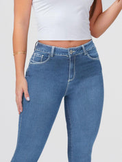 Jean Skinny Elemental Tiro Alto Marca Trucco´s