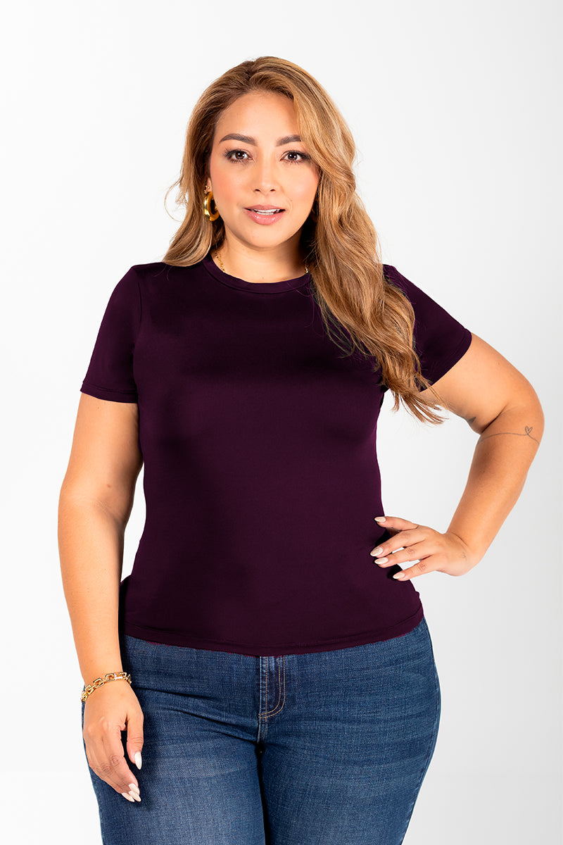Blusa Manga Corta Marca Trucco's Plus Size