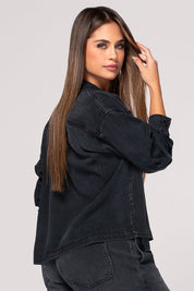 Set 2 Piezas Denim Color Negro Marca Trucco´s