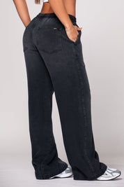 Set 2 Piezas Denim Color Negro Marca Trucco´s