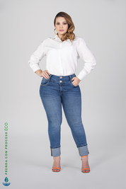 Body Gym Push Up Plus Size Jean