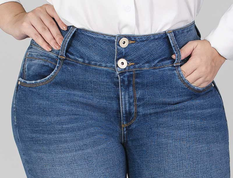 Body Gym Push Up Plus Size Jean