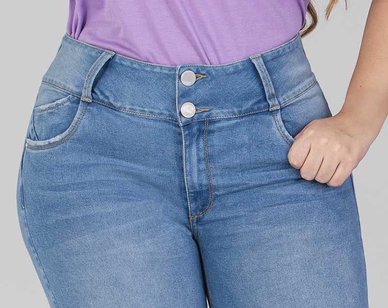 Body Gym, Push Up Plus Size Jean