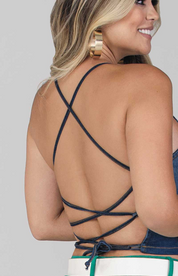 Denim Crop Top