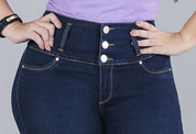 Denim Push Up Plus Size Jeggins