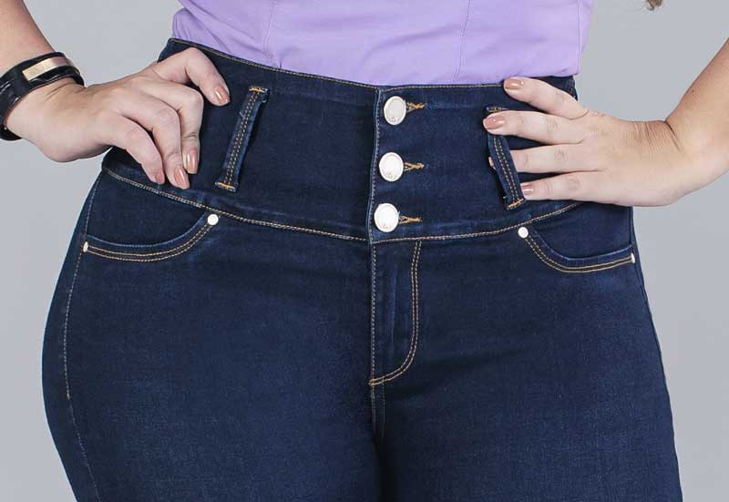 Denim Push Up Plus Size Jeggins