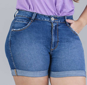 High Waist Plus Size Short