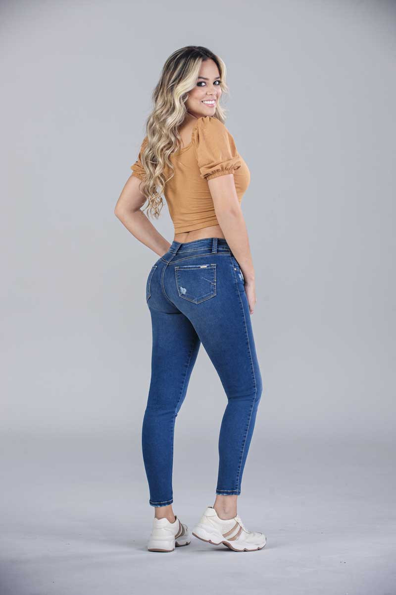 High Waist Push Up Jean
