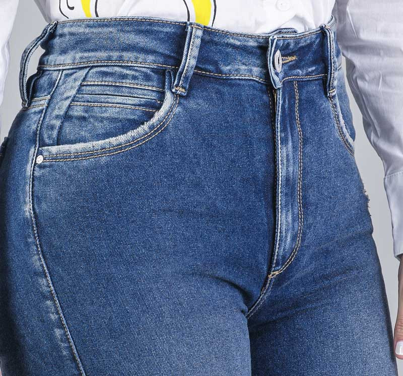 High Waist Push Up Jean